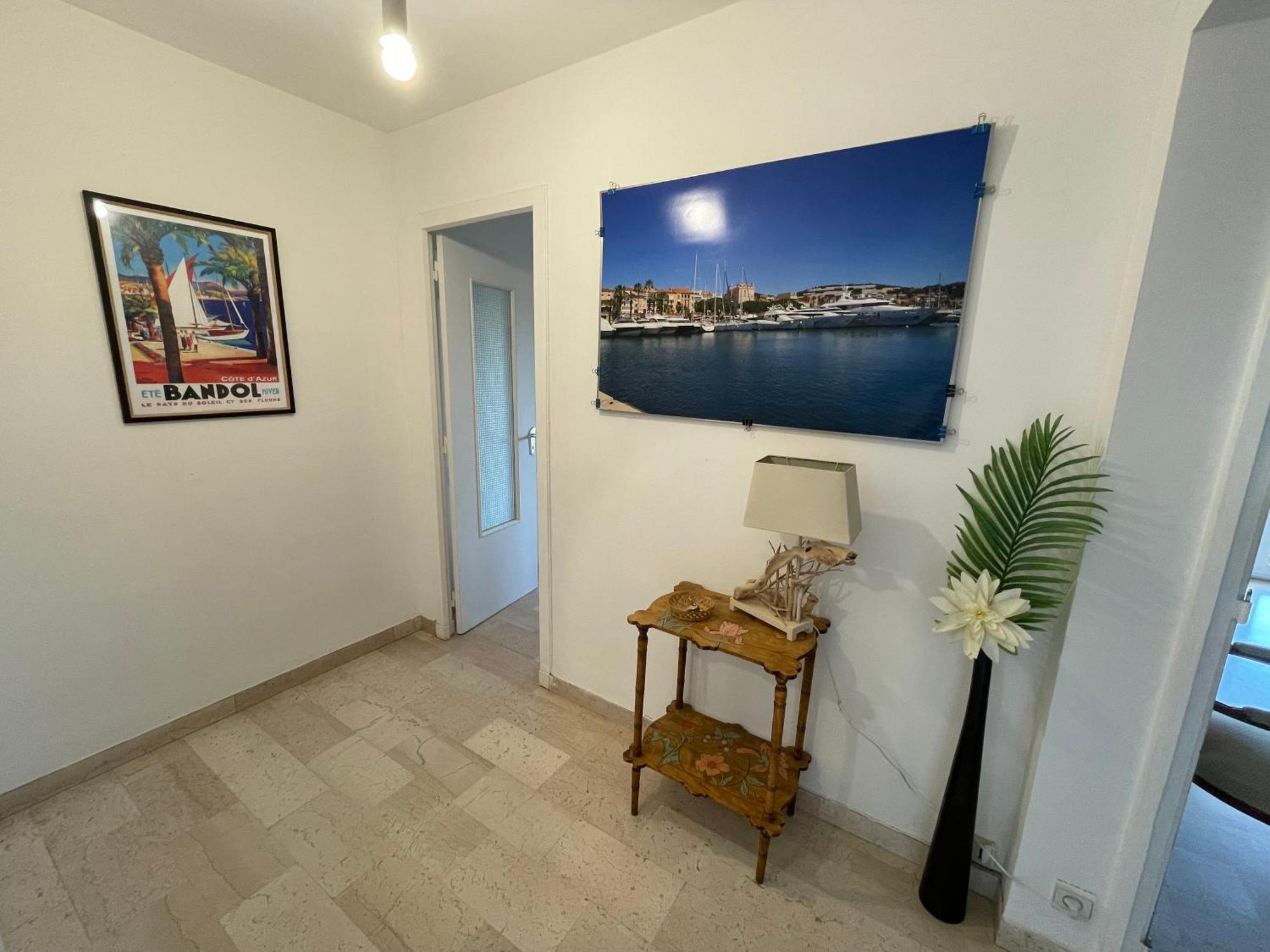 Appartement T3 Terrasse Vue Mer บ็องโดล ภายนอก รูปภาพ